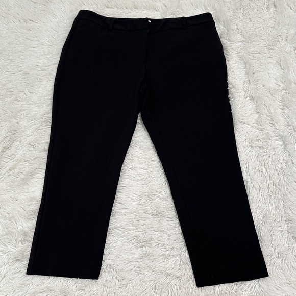 🐝 Liz Claiborne Emma Cropped Trouser - Picture 1 of 4